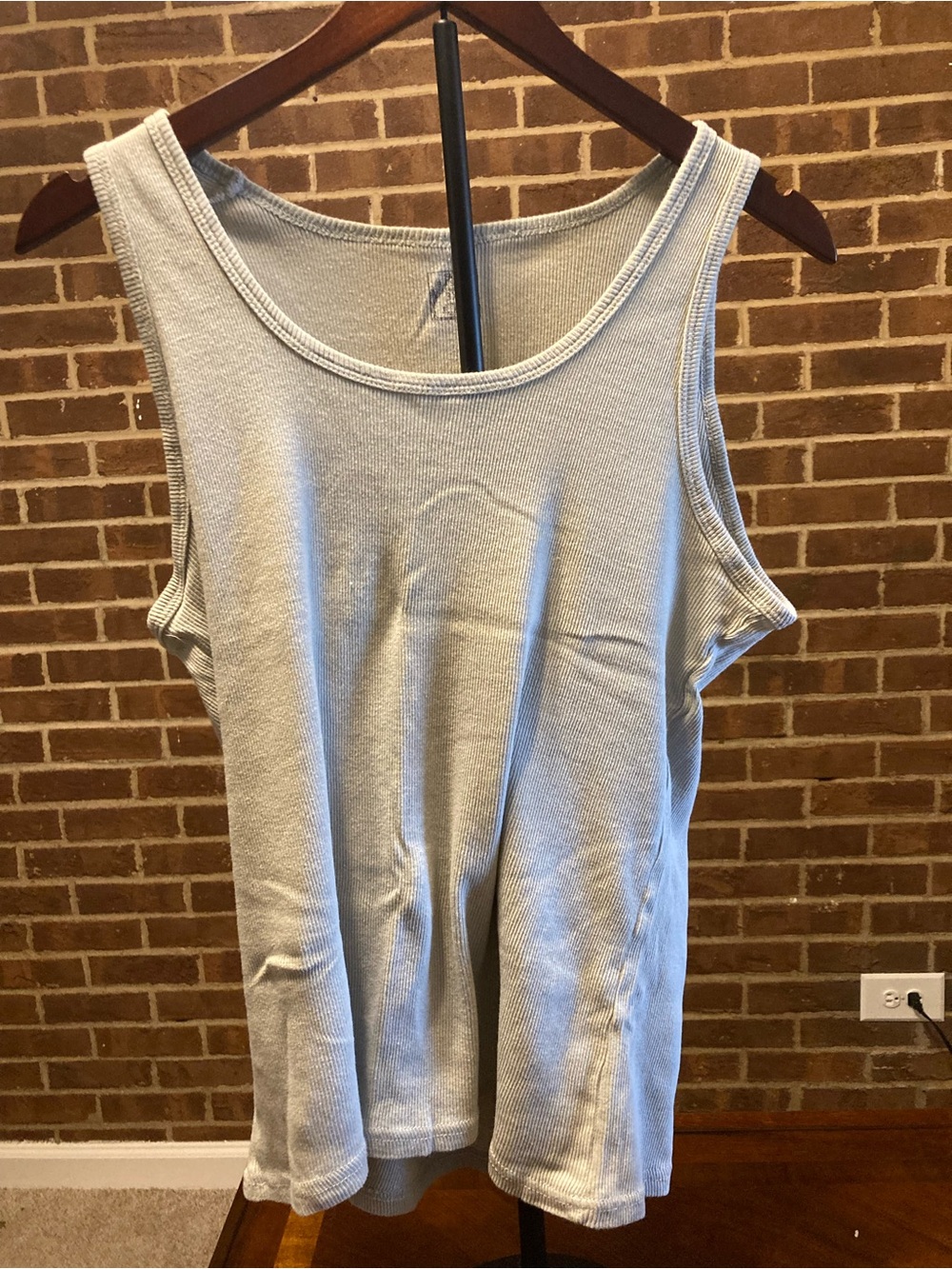 White Scoop Neck Women's Tank Top - Soft Everyday Essential